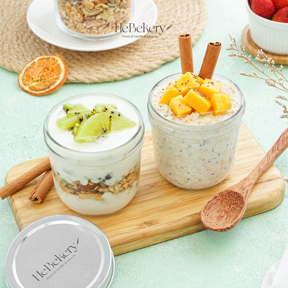 [COMBO TIẾT KIỆM] 2 Túi 500gr Yến Mạch Tươi Nhập Khẩu HEBEKERY by HEBE
