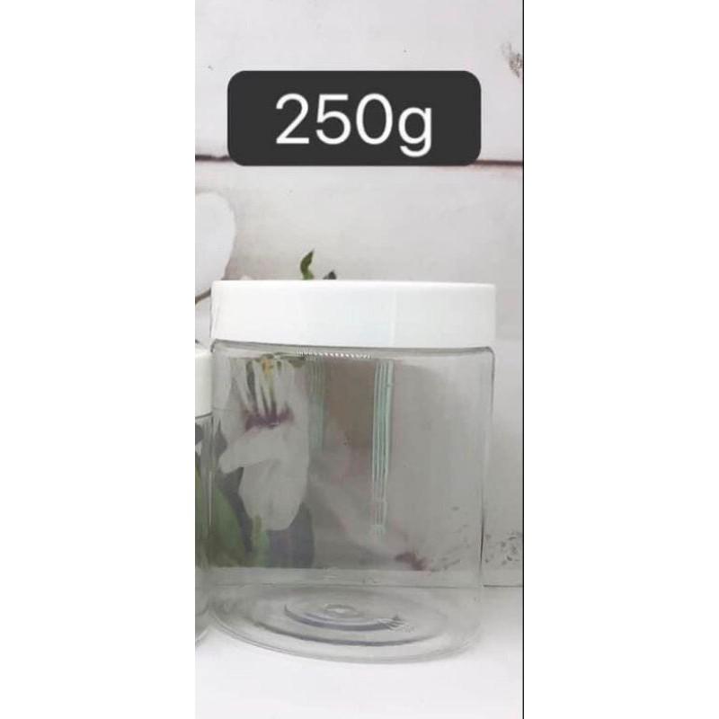 HŨ PET CAO NẮP TRẮNG 100g - 200g - 250g