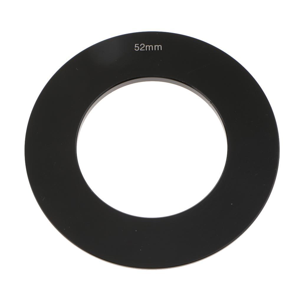 Color Filter Set Kit for DSLR Camera Lens Accessory Bundle 52mm with Adapter