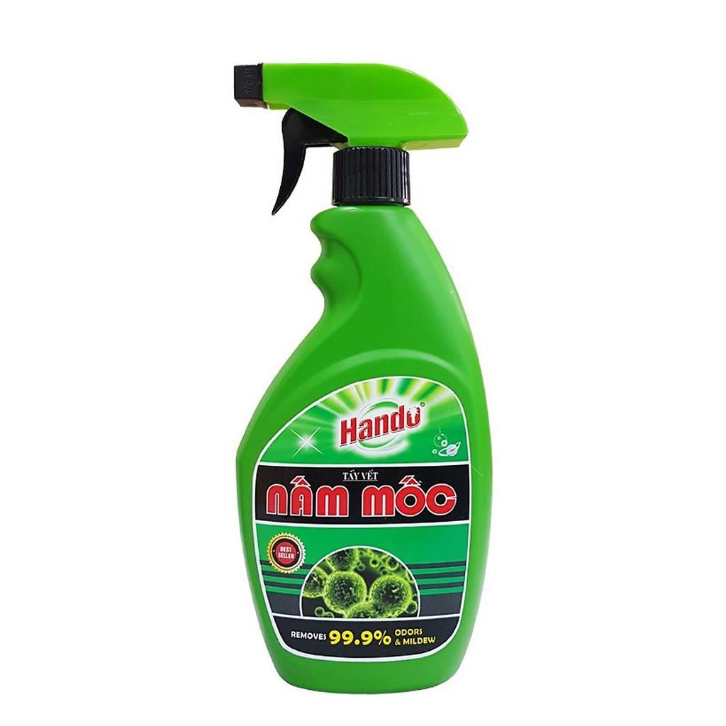 Tẩy nấm mốc quần áo - sàn- tường nhà 500ml Hando