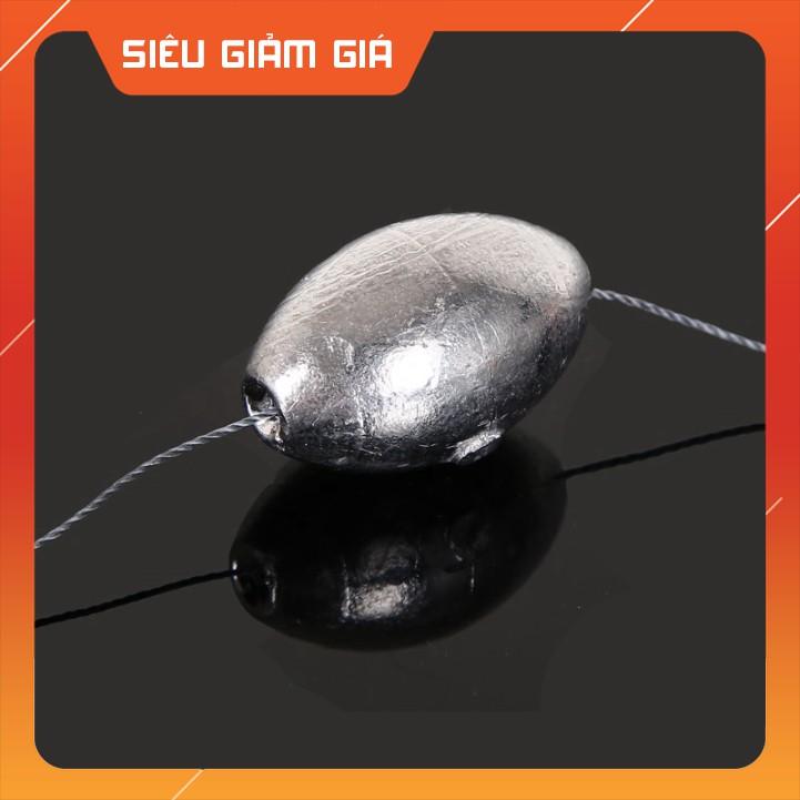 Chì Câu Cá Tròn Xuyên Tâm 120g