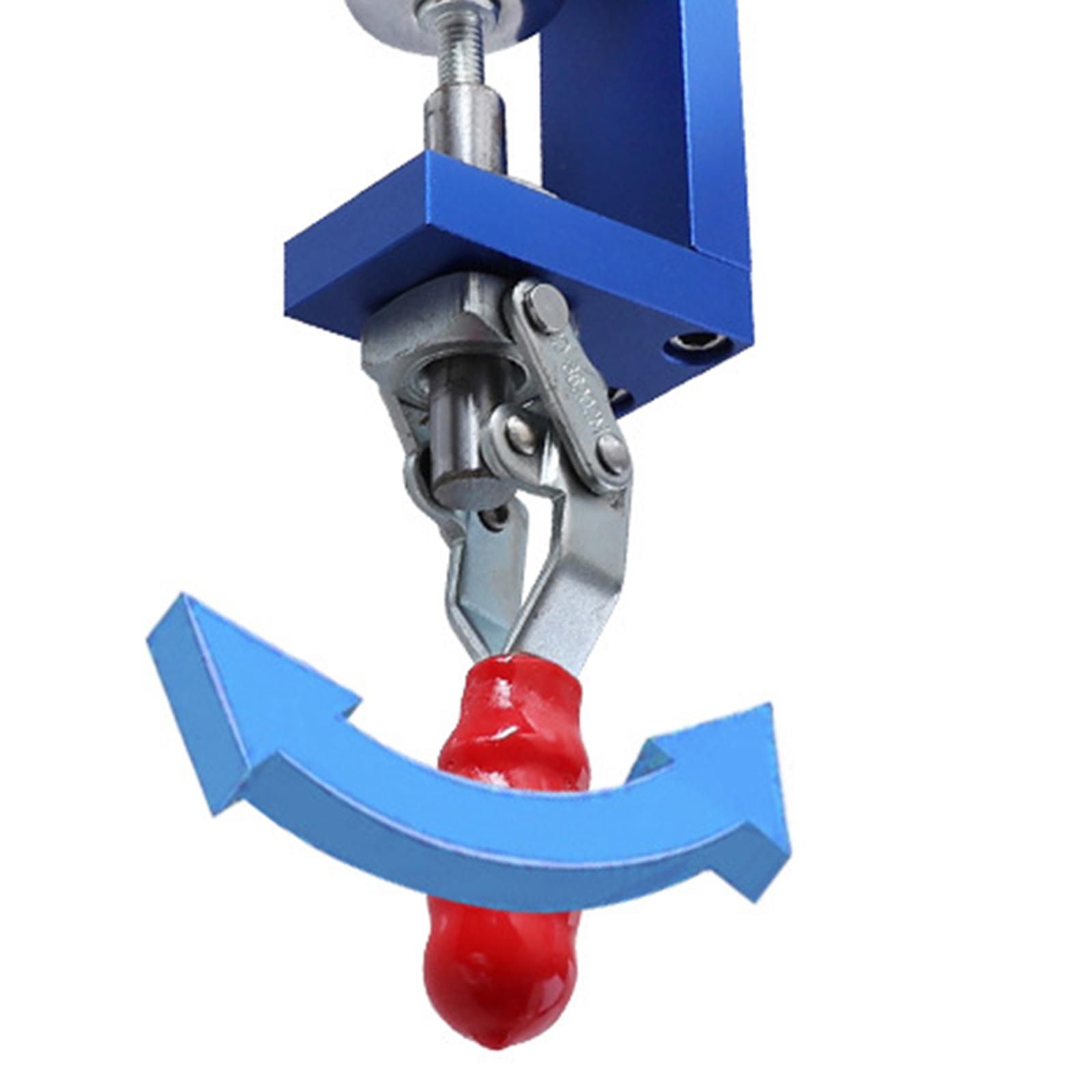 35mm Concealed Hinge Jig with Clamp Drill Bit Drilling Guide Hole Punch Locator Kit Woodworking Cabinet Door Installation Tools