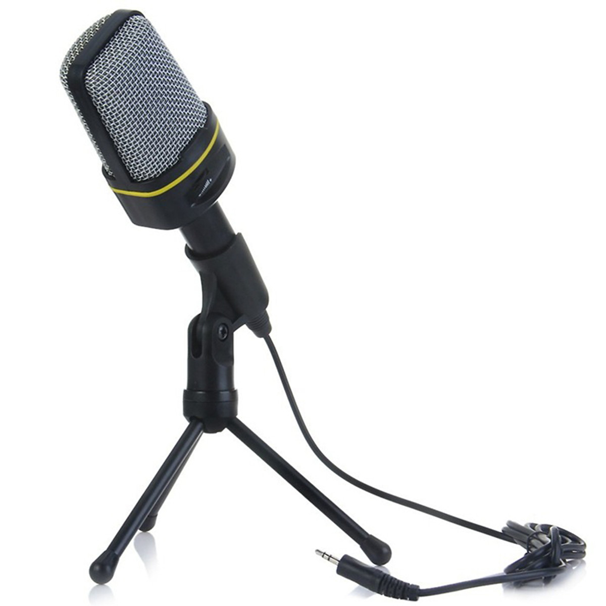 Microphone Thu Âm Cho Máy Tính Có Dây VINETTEAM  SF-920 Jack 3.5mm Tích Hợp  Gía Đỡ 3 Chân Để Bàn- 4176-Hàng Chính Hãng