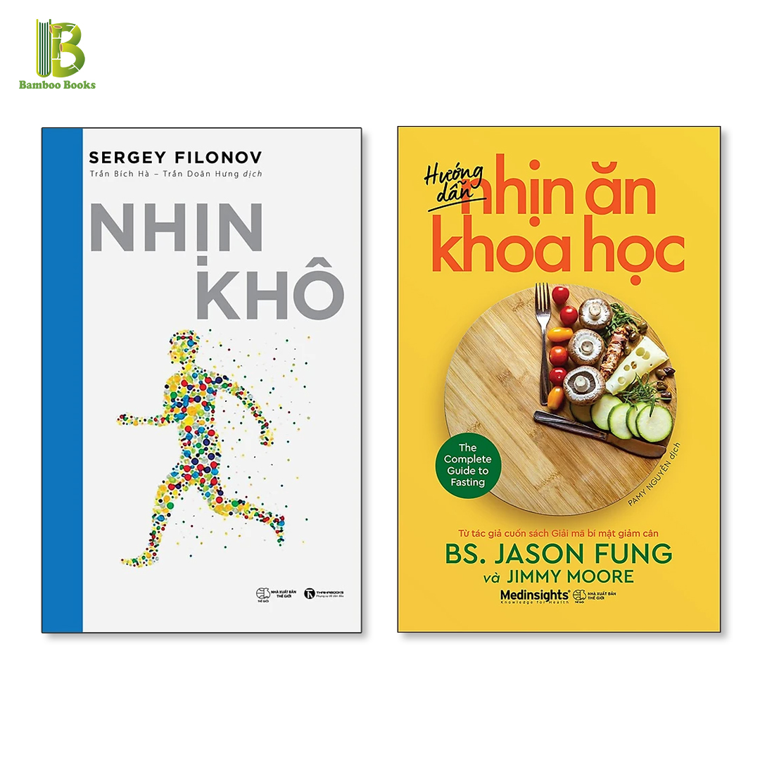 Combo 2Q : Hướng Dẫn Nhịn Ăn Khoa Học + Nhịn Khô (Tặng Kèm Bookmark Bamboo Books)