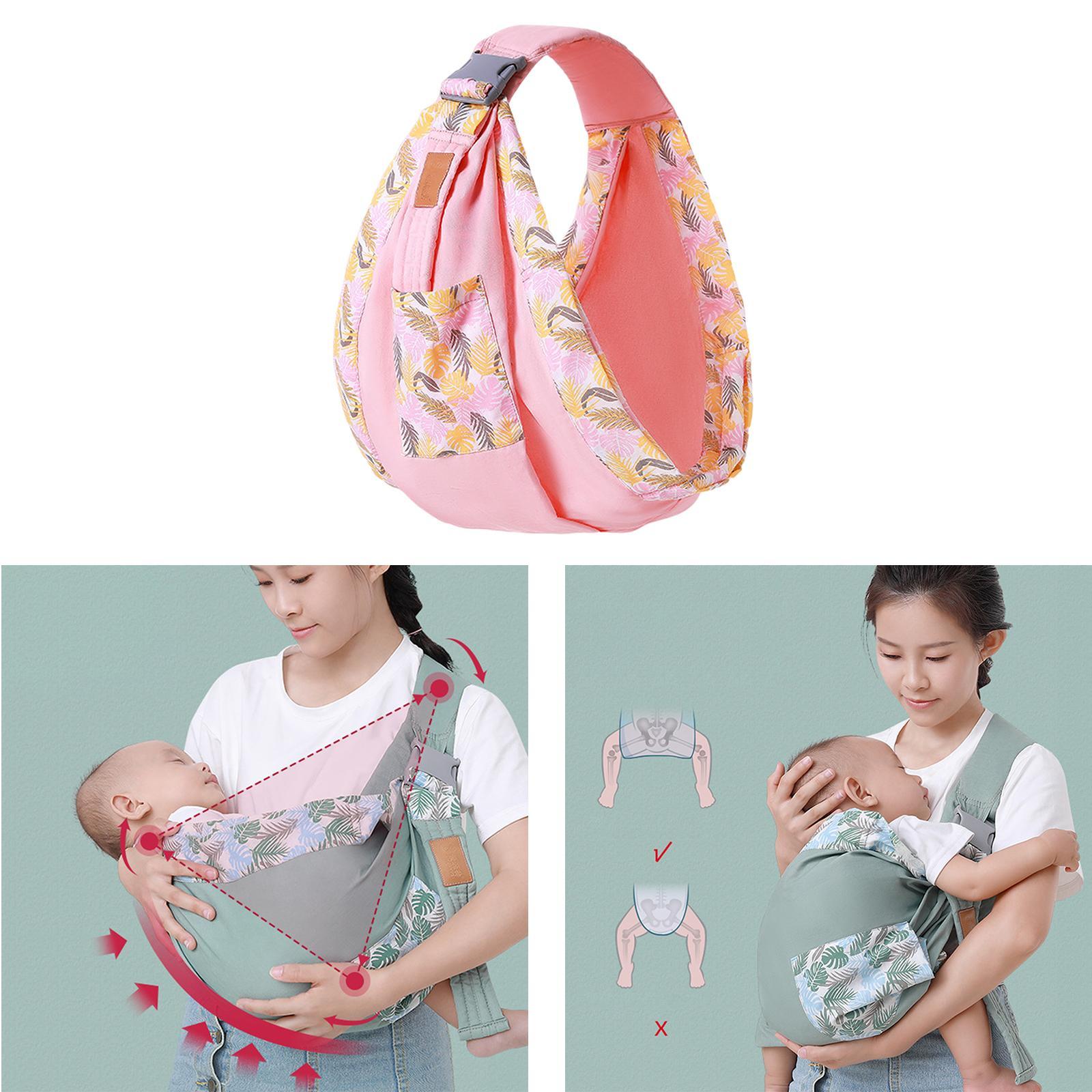 2pcs Baby Carrier Sling Dual Use Baby Holder Straps for Newborn Baby