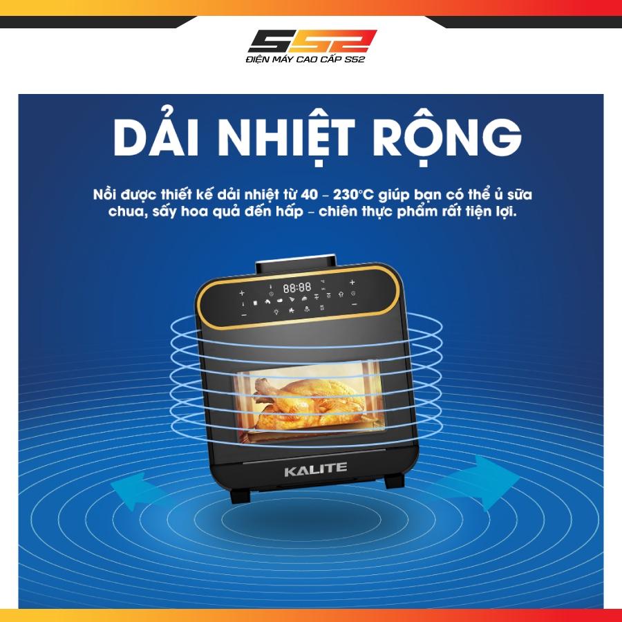 Nồi Chiên Kalite Steam Pro - Hàng Chính Hãng