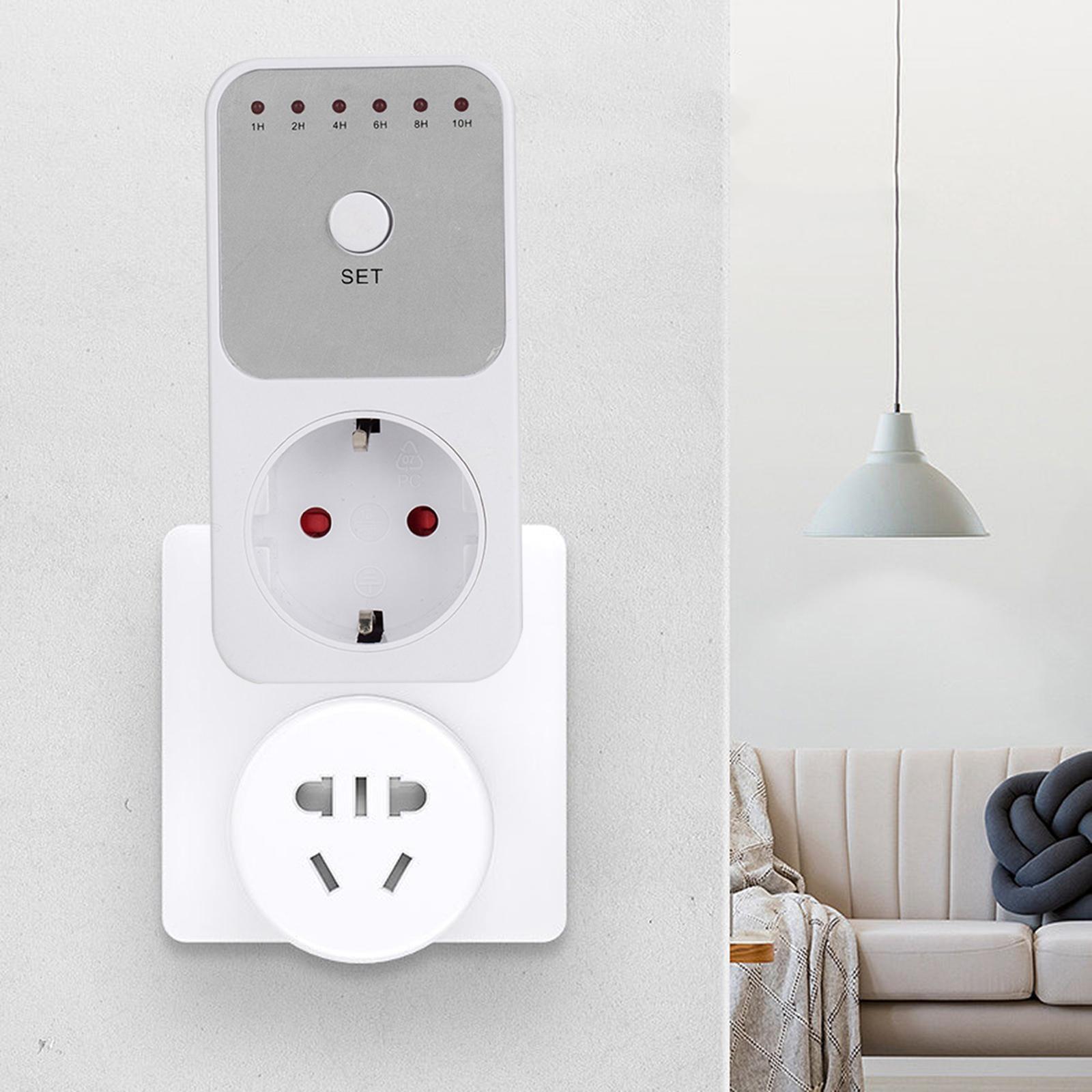 Timing Sockets Timer Sockets with Indicator Light Smart Timing Sockets Cordless Auto Shut Off Intelligent Sockets for Kitchen