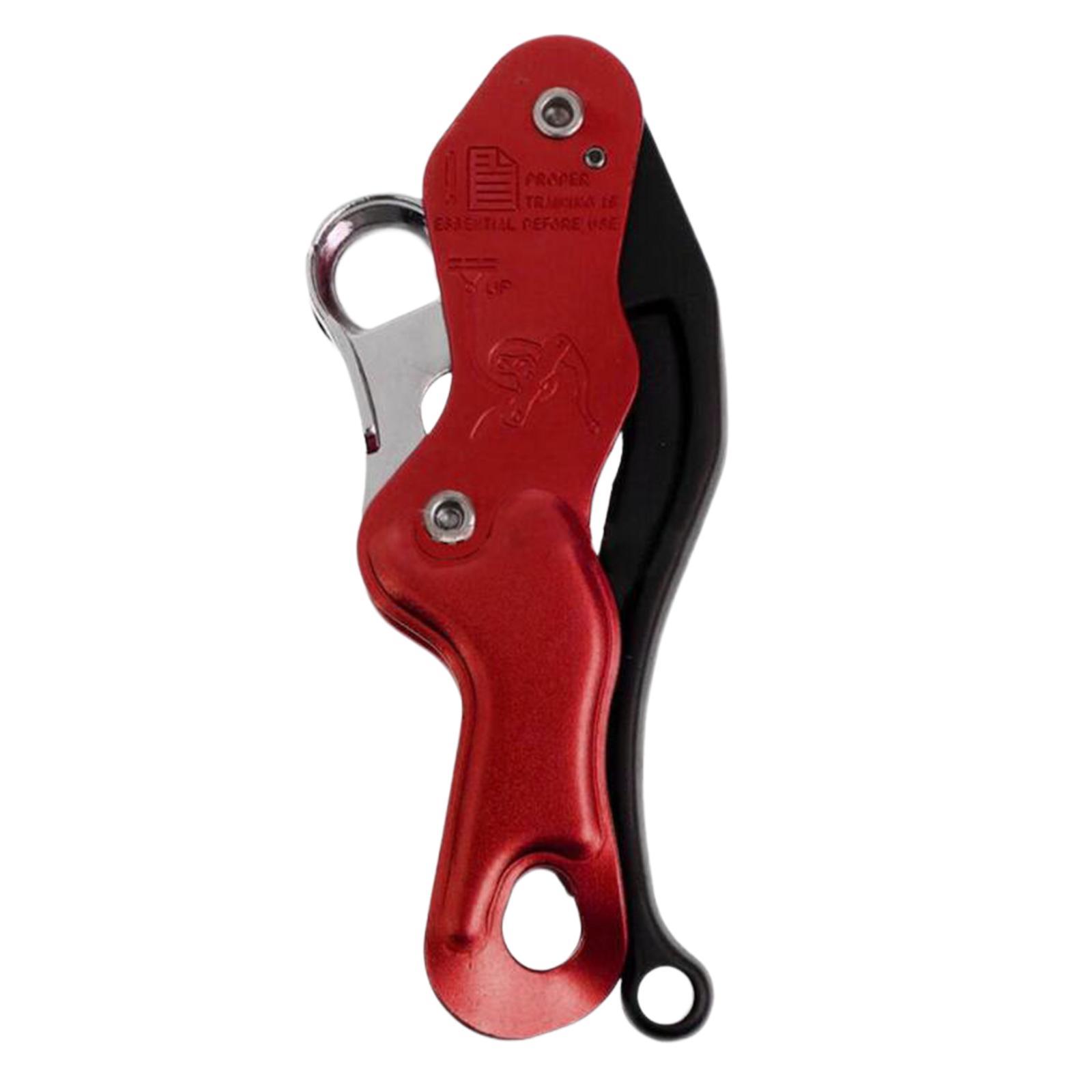 Outdoor Rock Climbing Descender Self Braking Rappelling Gear for Downhill