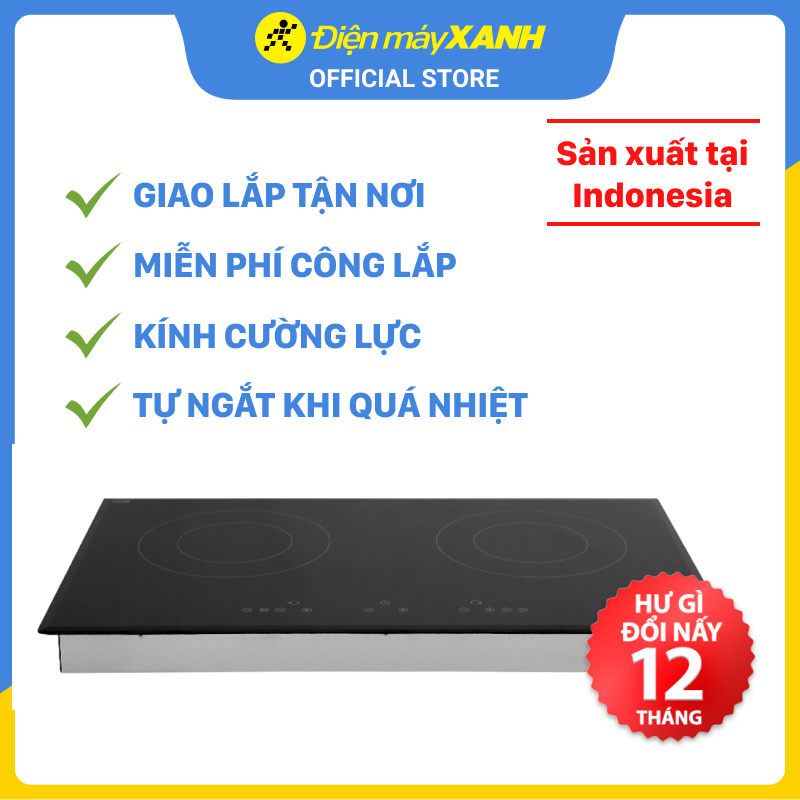 Bếp Hồng Ngoại Âm Modena BC 1721 - 70cm (Hàng Chính Hãng)