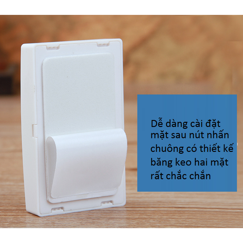 Chuông cửa không dây cao cấp MR8680 ( Không sử dụng pin, chống nước, chống bụi )