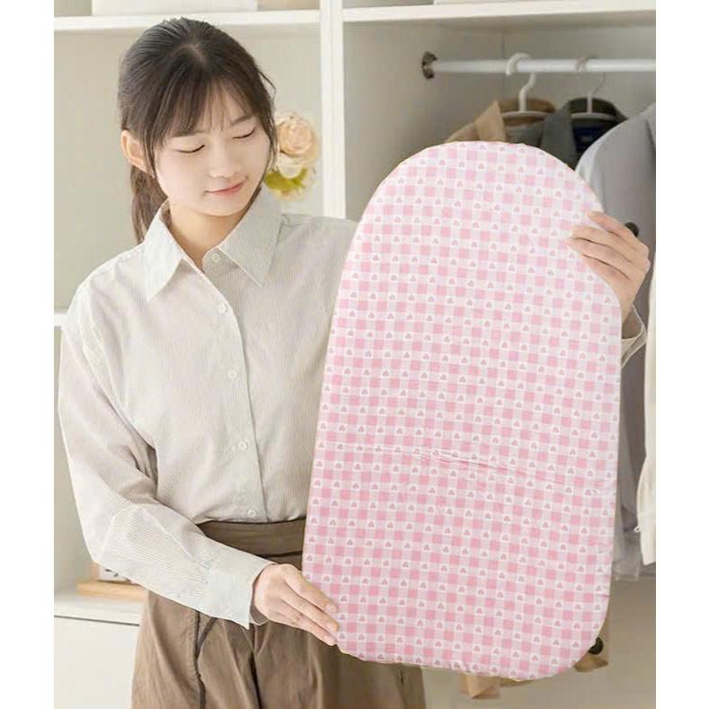 Bàn Ủi Quần Áo Gấp Gọn Lót Vải Chống Bỏng, Cầu Để Là Khô Quần Áo Dáng Ngồi Tiện lợi -mầu ngẫu nhiên