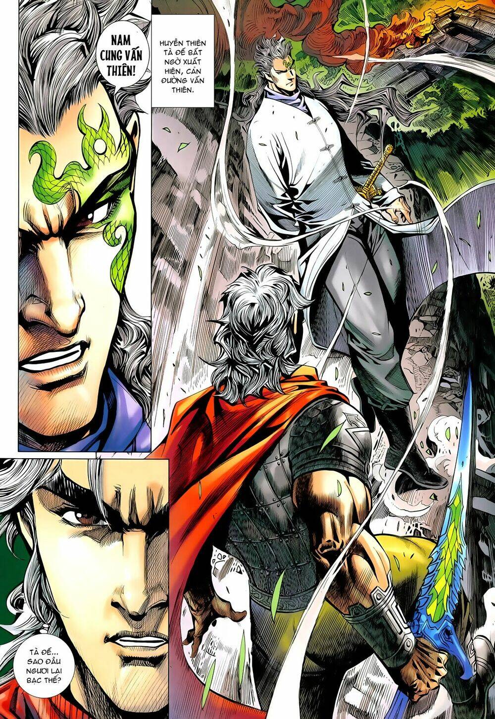 thần binh vấn thiên chapter 15 28