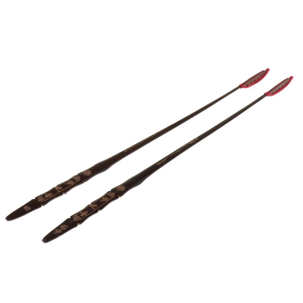 2x1 Pair Chinese Dulcimer Hammer Beater with Case Organiser