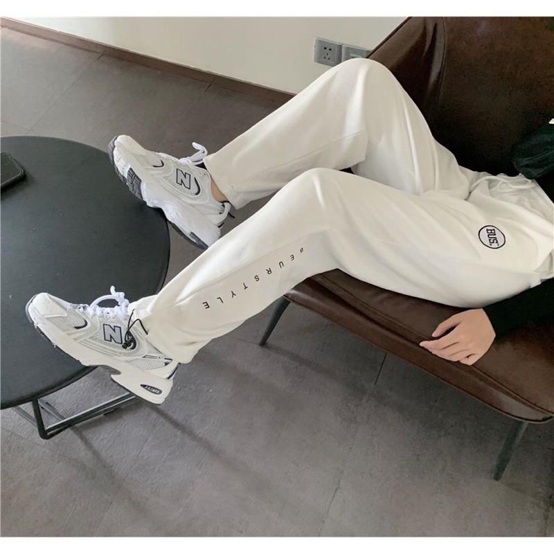 Quần Thun Nỉ Jogger Chữ Thêu Bus 3 Màu cực dễ mix đồ kèm ảnh thật
