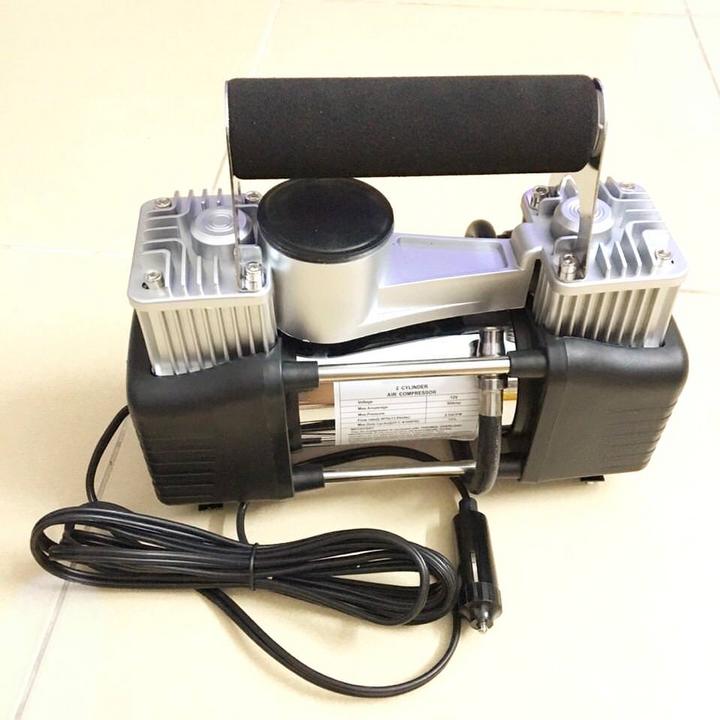 Bơm Lốp Ô Tô 2 Xilanh Air Compressor