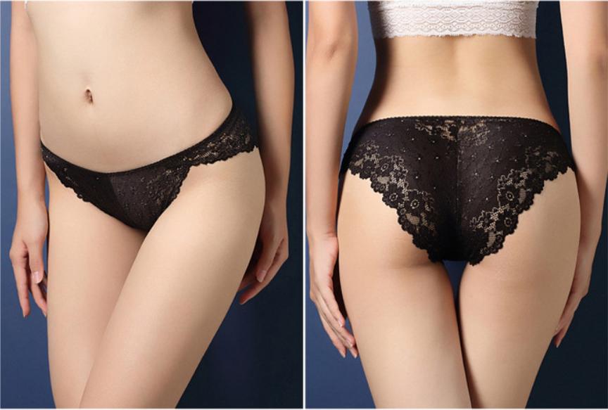 Combo 4 quần lót nữ ren hoa sexy (Màu ngẫu nhiên)