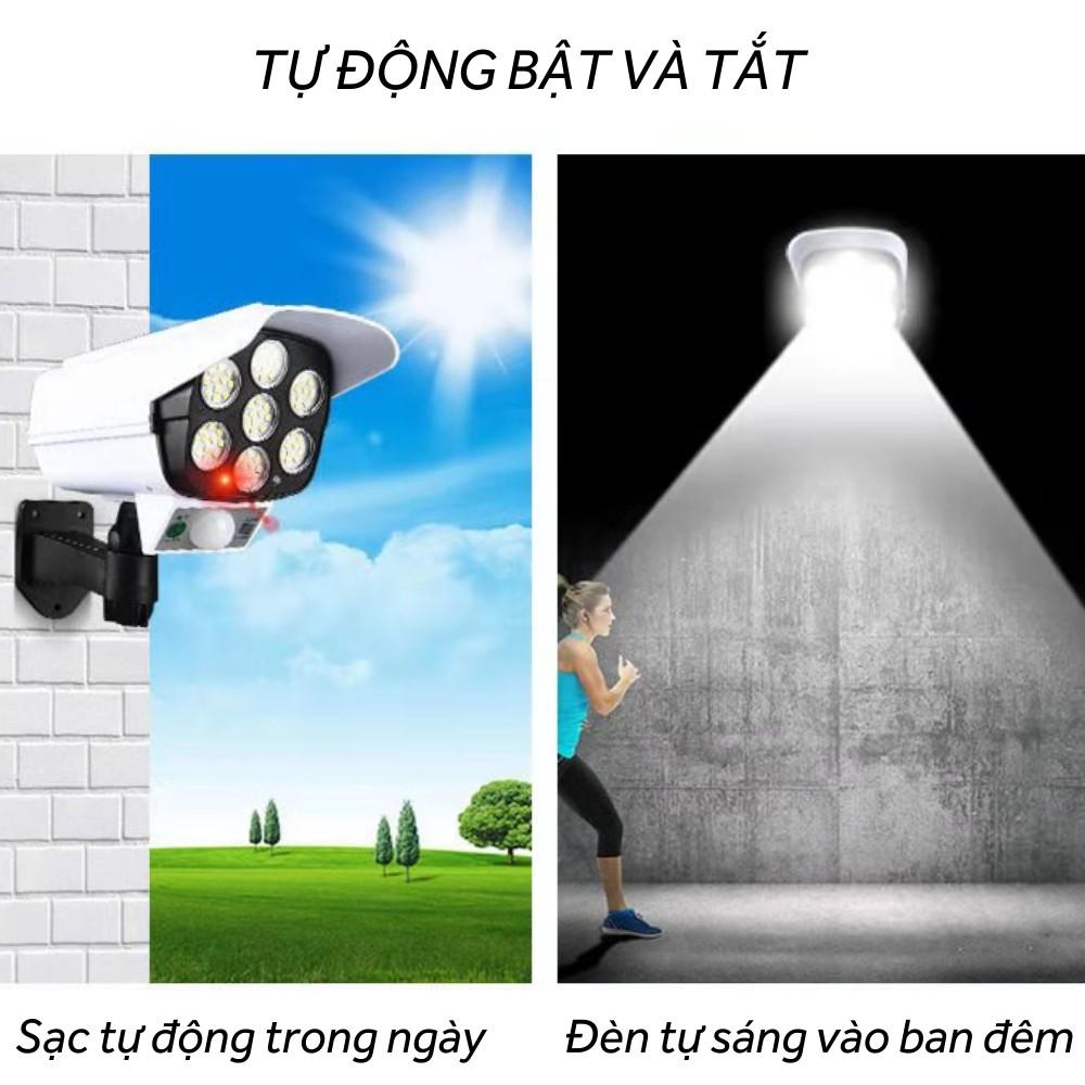 Đèn năng lượng mặt trời, chống nước có điều khiển từ xa