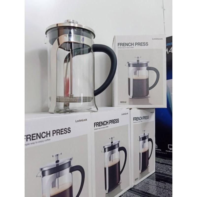 BÌNH PHA CÀ PHÊ FRENCH PRESSURE 800ML LOCK&LOC-LLG019