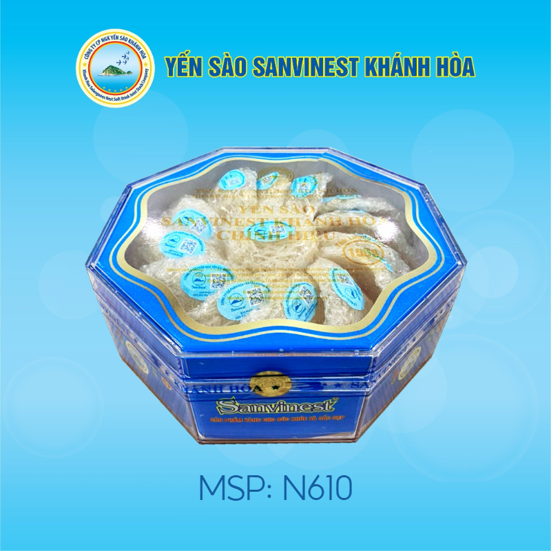 Yến sào Sanvinest Khánh Hòa chính hiệu tinh chế 100g - N610