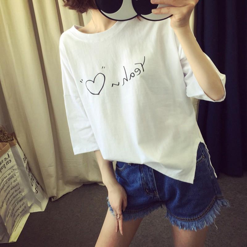 Áo thun nữ ngắn tay kiểu Hàn Quốc