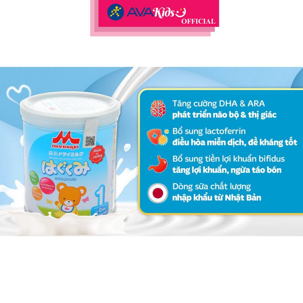 Sữa bột Morinaga Hagukumi số 1 320g (0 - 6 tháng) - Hàng Chính Hãng