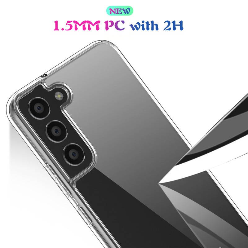Ốp lưng silicon dẻo cho Samsung Galaxy S22 Plus hiệu Ultra Thin trong suốt mỏng 0.6mm độ trong tuyệt đối chống trầy xước - Hàng nhập khẩu