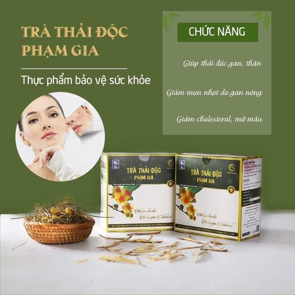 Combo 2 hộp Trà thải độc Phạm Gia 