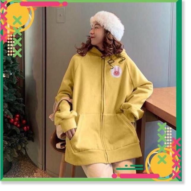 ÁO KHOÁC NỈ HOODIES NỮ SIÊU XINH
