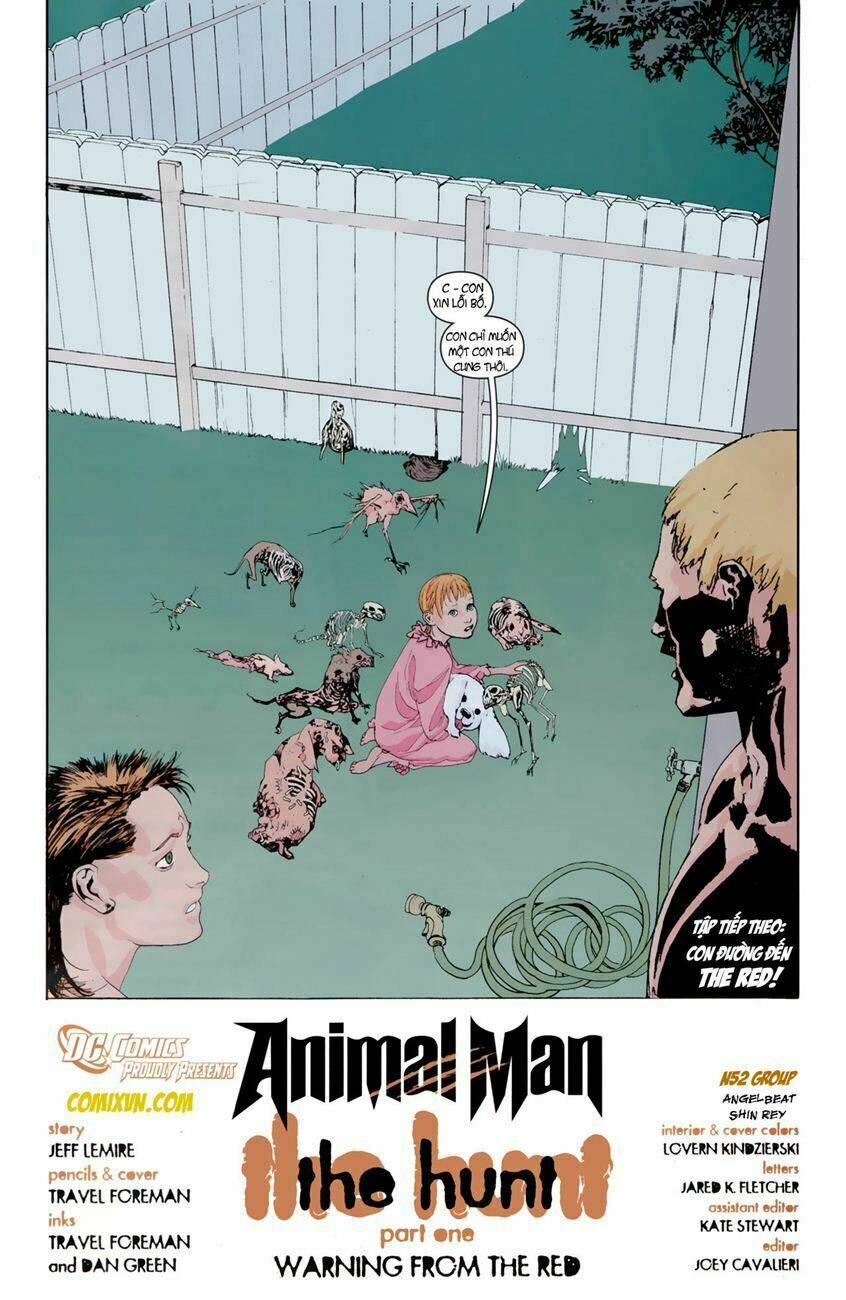 Animal Man chapter 1 21