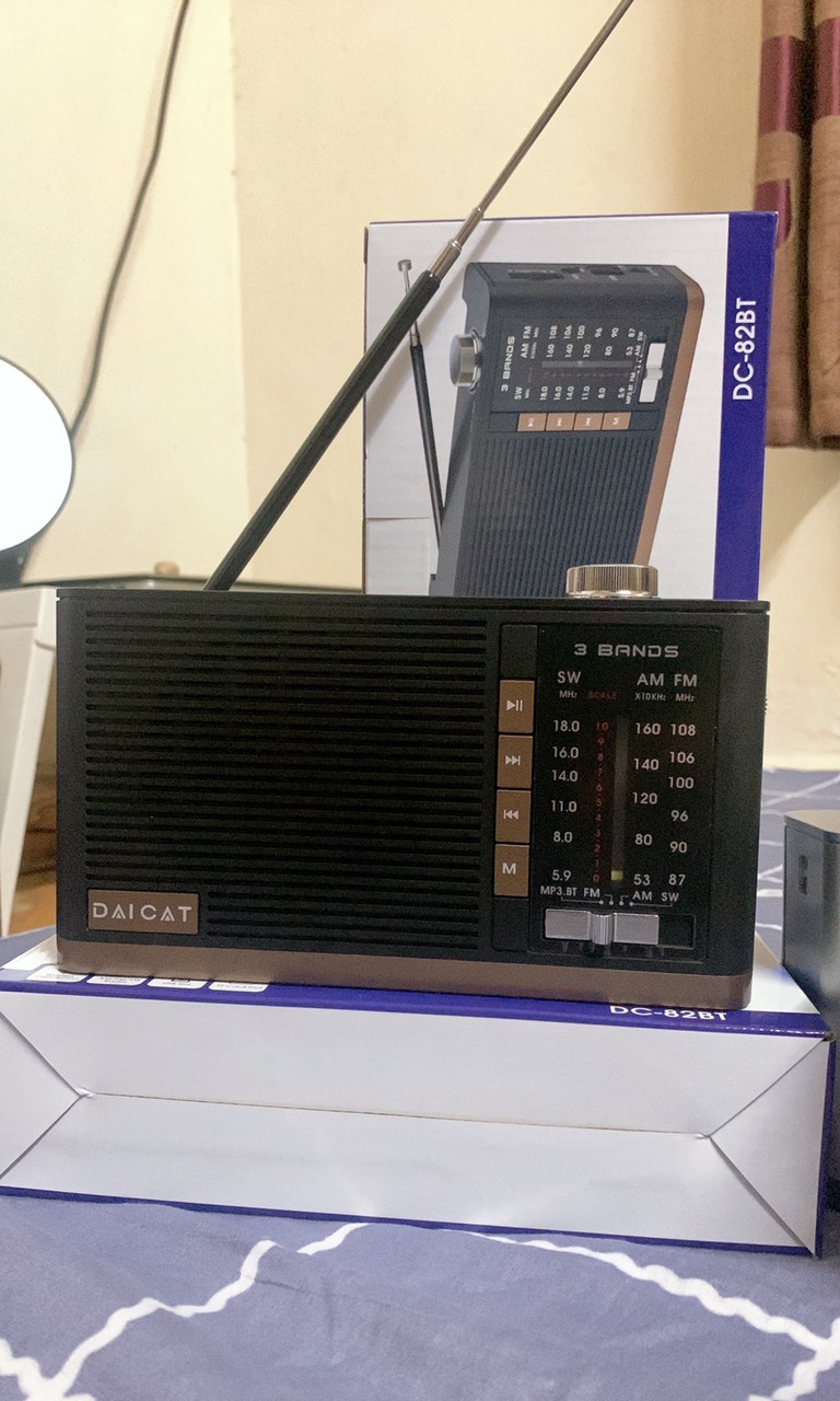 ĐÀI FM DC- 82BT  Am Fm Sw- bluetooth Đa Chức Năng  Radio mẫu mới Hàng Chính Hãng