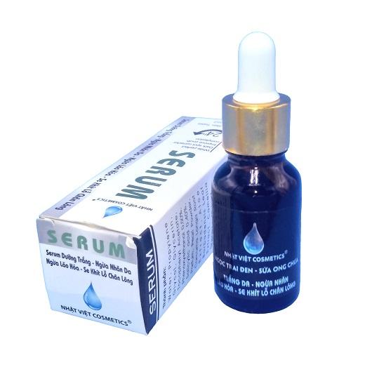 Serum Trắng Da, Chống Lão Hóa, Se Khít Lỗ Chân Lông, Ngọc Trai Đen, Sữa Ong Chúa (15ml)