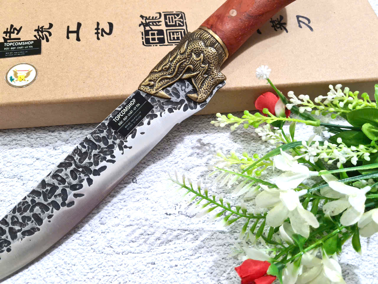 DAO BẾP - DAO BẾP THÁI DT156 ĐỘC 6996 topcomshop vn