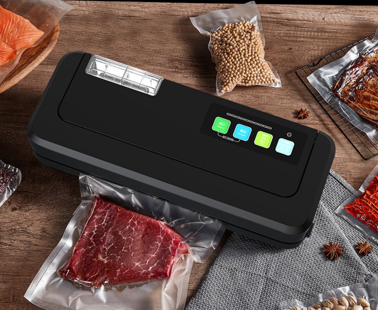 Máy Hút Chân Không P290 Cao Cấp Không Kén Túi - Công Suất Mạnh Mẽ, Hút Cả Đồ Khô Và Ướt