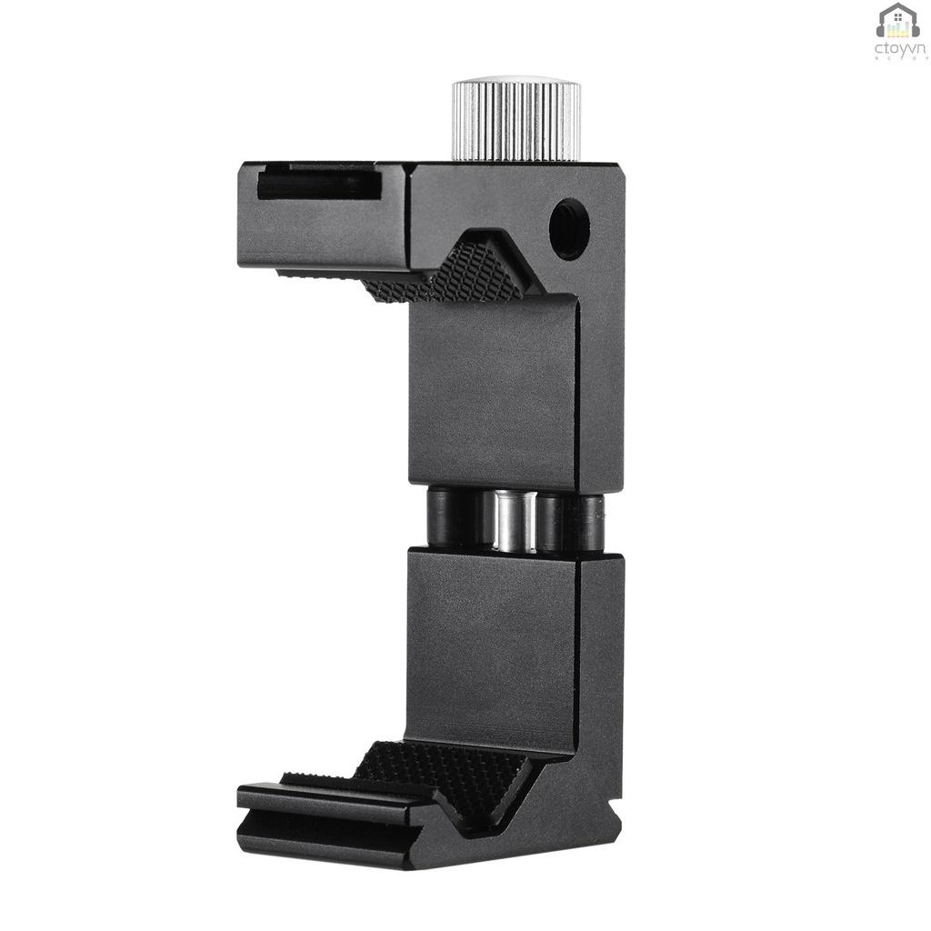 Kẹp gắn điện thoại với lỗ vít 1/4 inch thông dụng cho giá đỡ ba chân