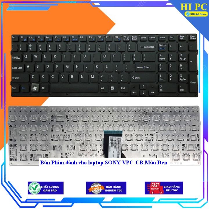 Bàn Phím dành cho laptop SONY VPC-CB Màu Đen - Hàng Nhập Khẩu