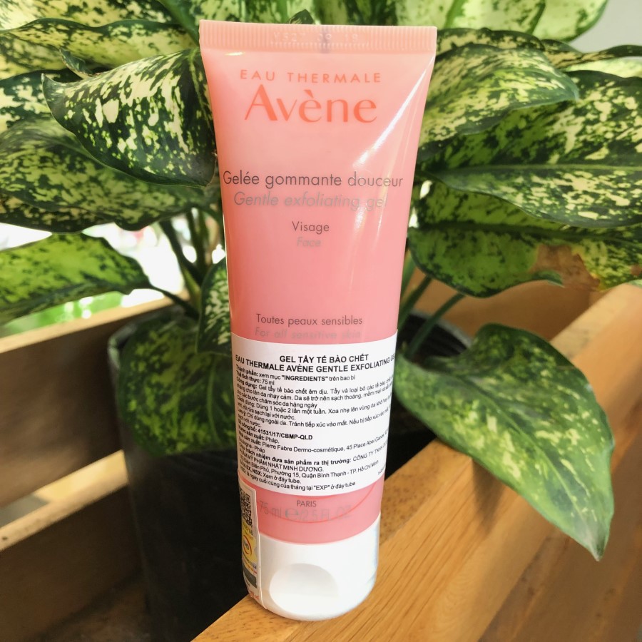 Tẩy Tế Bào Chết Avene Gentle Exfoliating Gel 75ml + Quà Tặng Dầu Dừa Viturelle Nguyên chất 100ml 