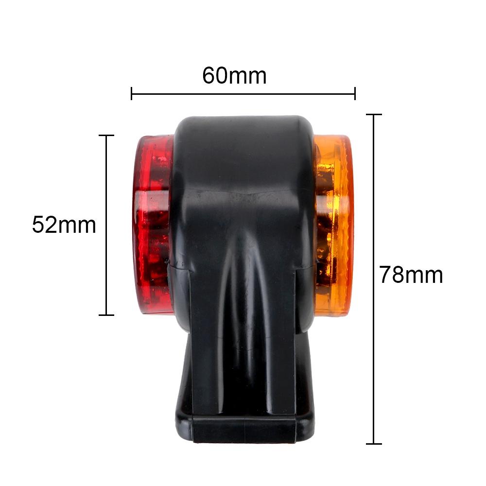 Đèn LED xi nhan 14 bóng 12V-24V cho xe tải