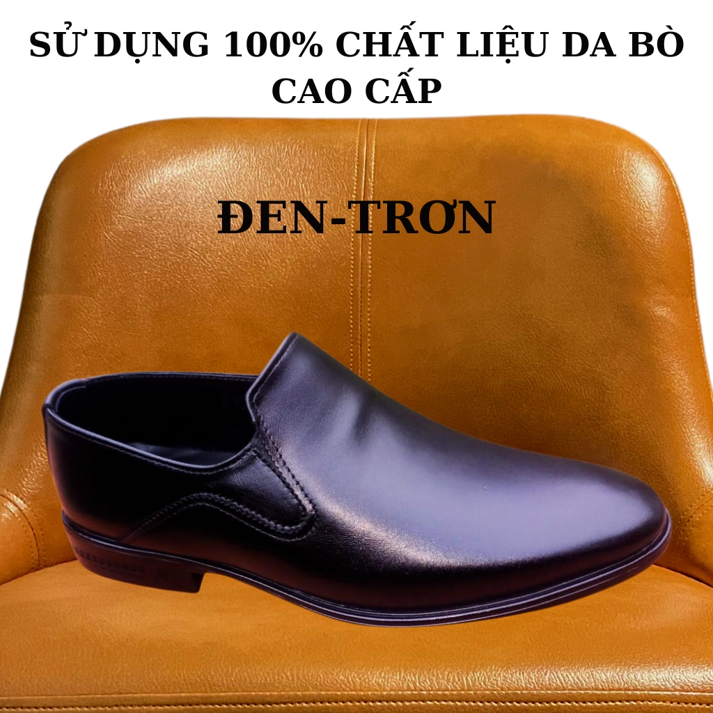 Giày lười da nam mã K116,giày da nam công sở cao cấp,hàng việt nam thượng hạng,chất liệu da bò nhập khẩu màu đen và nâu