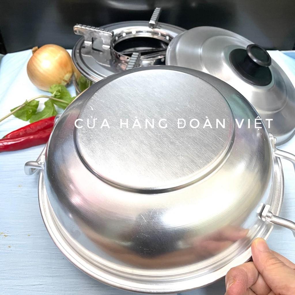 Bộ NỒI LẨU Nhôm/ BẾP CỒN Inox - Set Tiện Lợi. Phù hợp quán ăn nhà hàng. Đồ Gia Dụng nhà bếp pha chế làm bánh nguyên liệu