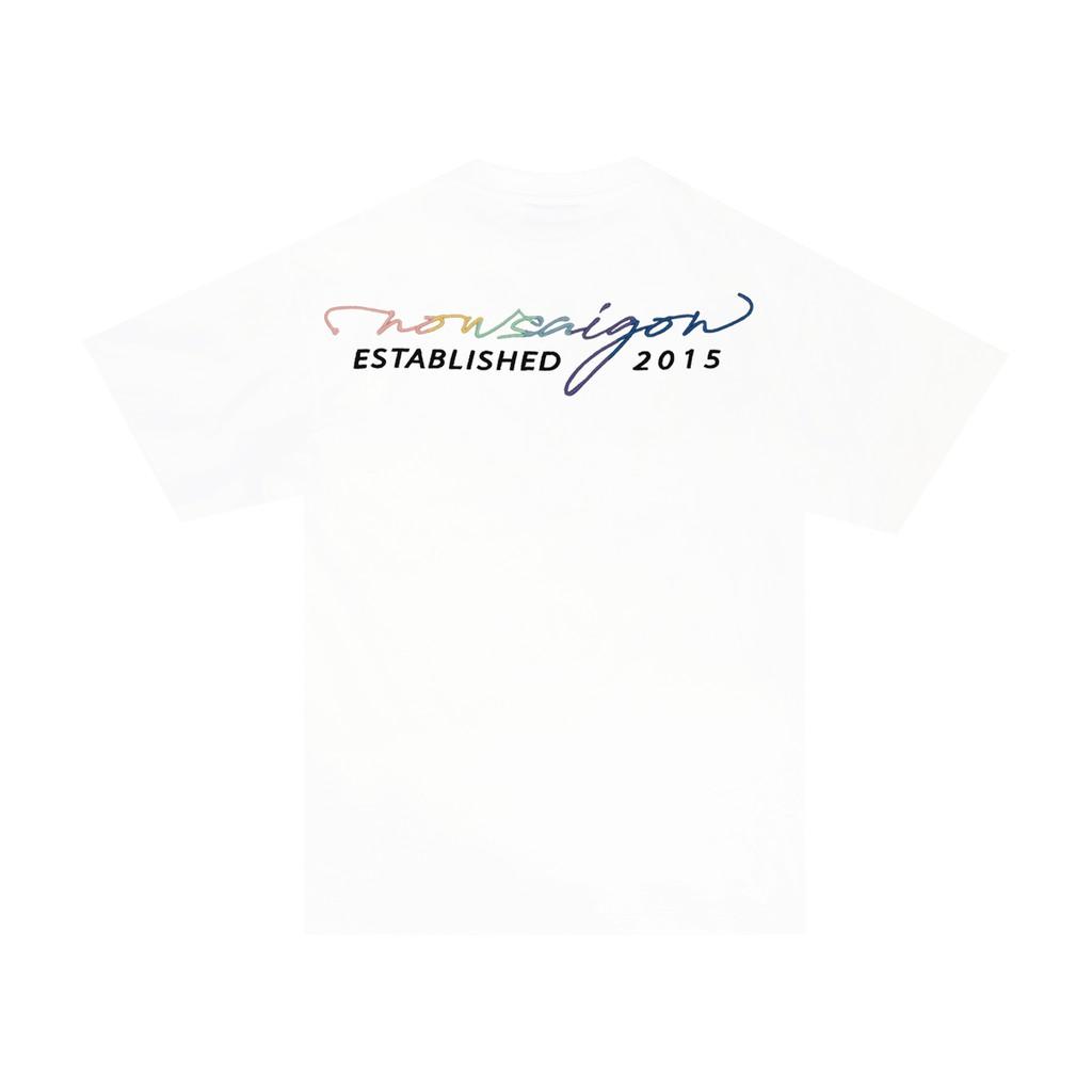 Áo thun NEEDS OF WISDOM Multicolor Embroidered Tee