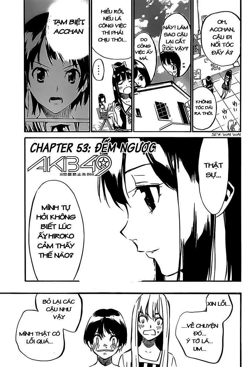 akb49 - renai kinshi jourei chapter 53 1