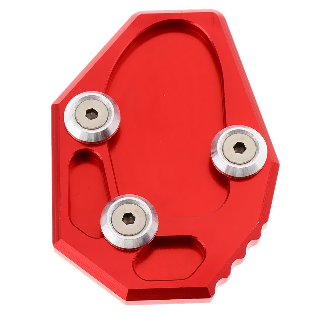 Motorcycle Kickstand Side Stand Extension Plate Pad for