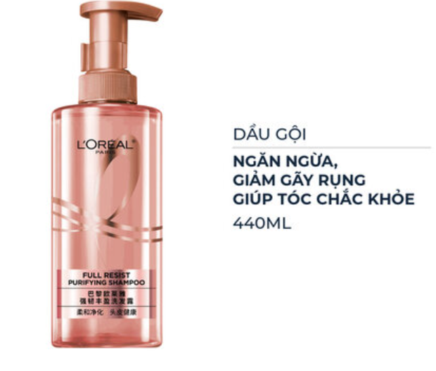 Dầu Xả L'Oreal Giảm Gãy Rụng Tóc Giúp Tóc Chắc Khỏe 440ml