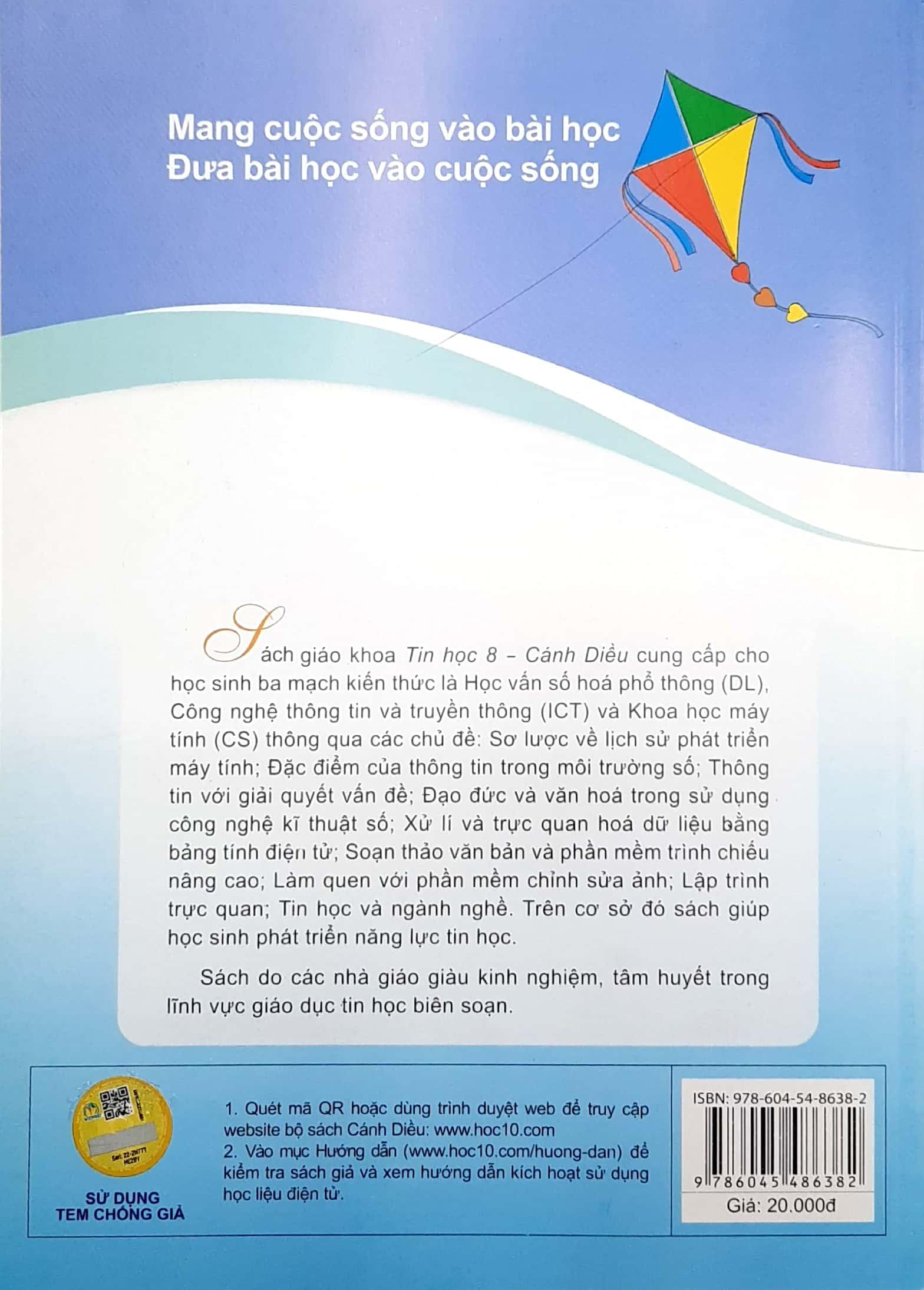 Tin Học 8 (Cánh Diều) (2023)