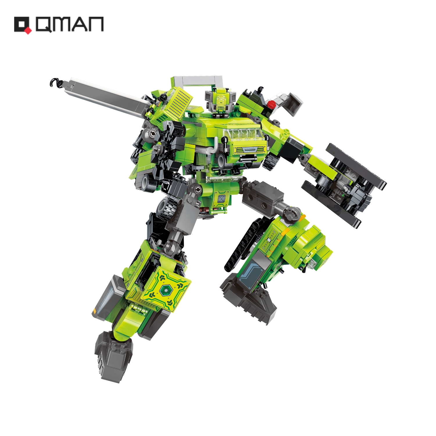 Đồ Chơi Xếp Hình, Lắp Ráp Qman 41110 - Robot kỹ sư