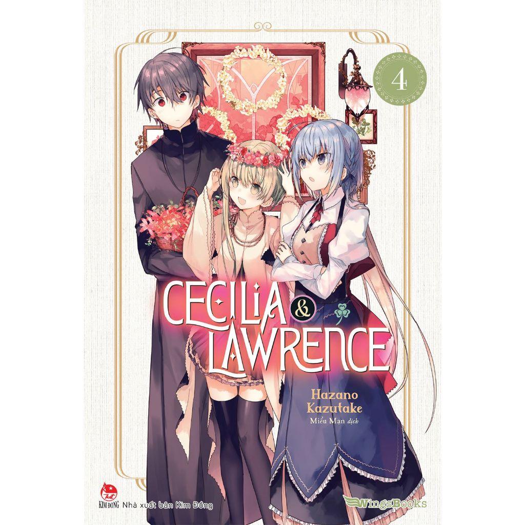 Truyện tranh Cecilia & Lawrence - Combo Tập 1 + 2 - Combo Tập 3 + 4 - NXB Kim Đồng - 1 2 3 4