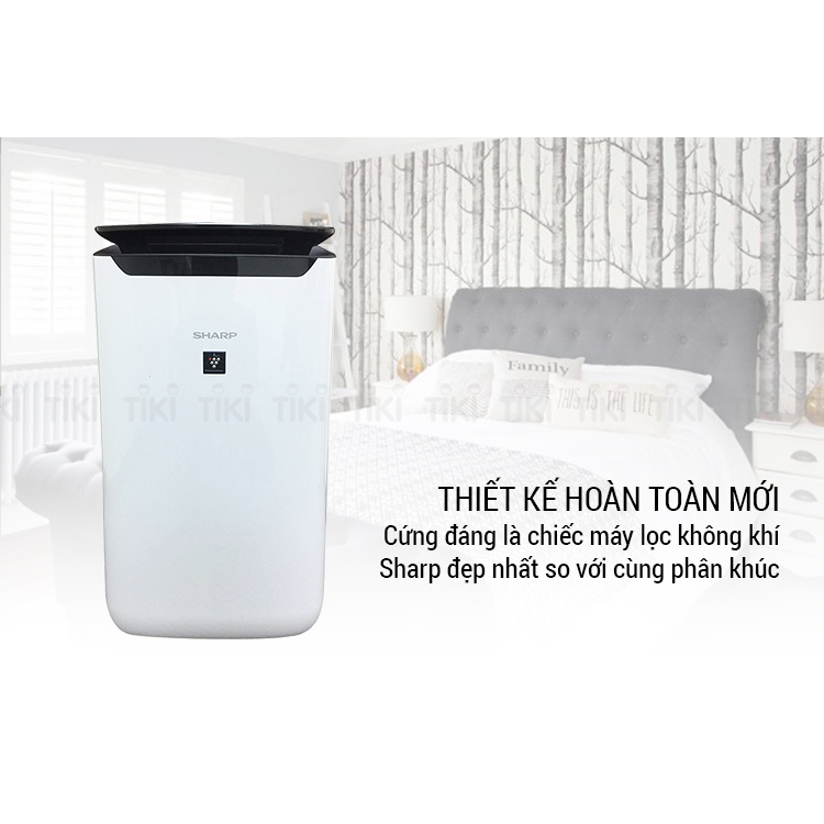 Máy lọc không khí Sharp FP-J60E-W - Hàng chính hãng