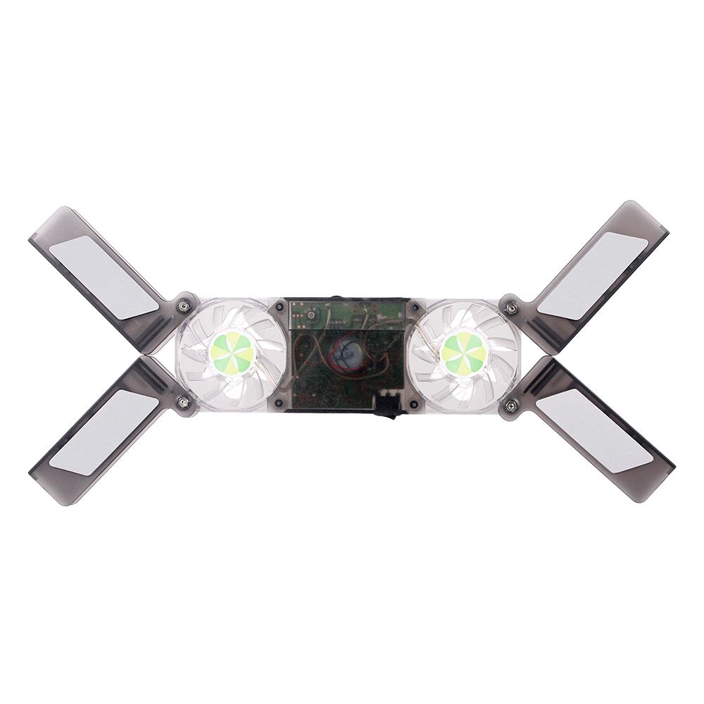 Đế làm mát máy tính xách tay hỗ trợ USB Thiết kế quạt kép với miếng chống trượt
