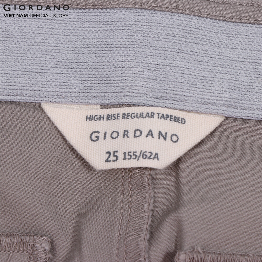 Quần Dài Kaki Nữ Giordano 05413018