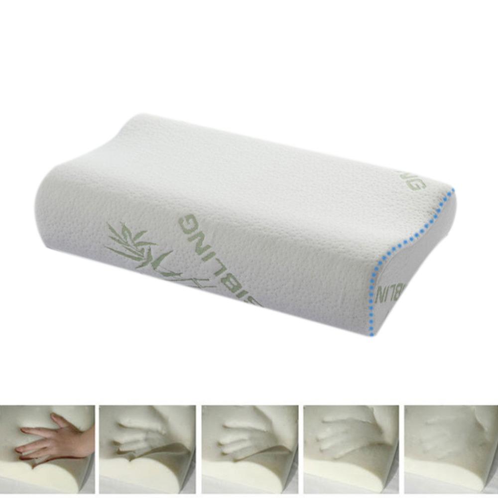 Đầm Ngủ Tre Mút Chỉnh Hình Gối Gối Oreiller Gối Travesseiro Almohada Cổ Tử Cung Kussens Poduszkap